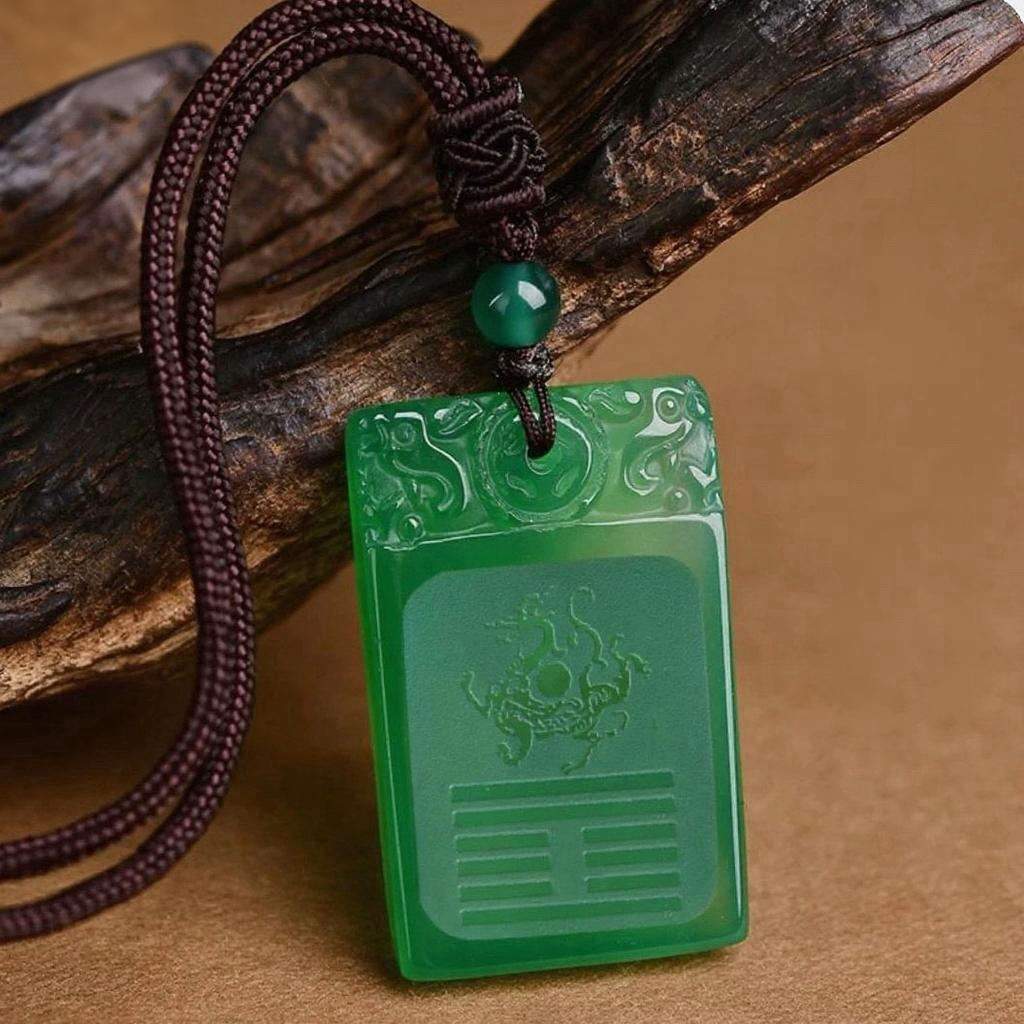 Five Elements Wu Shi Pendant in Agate