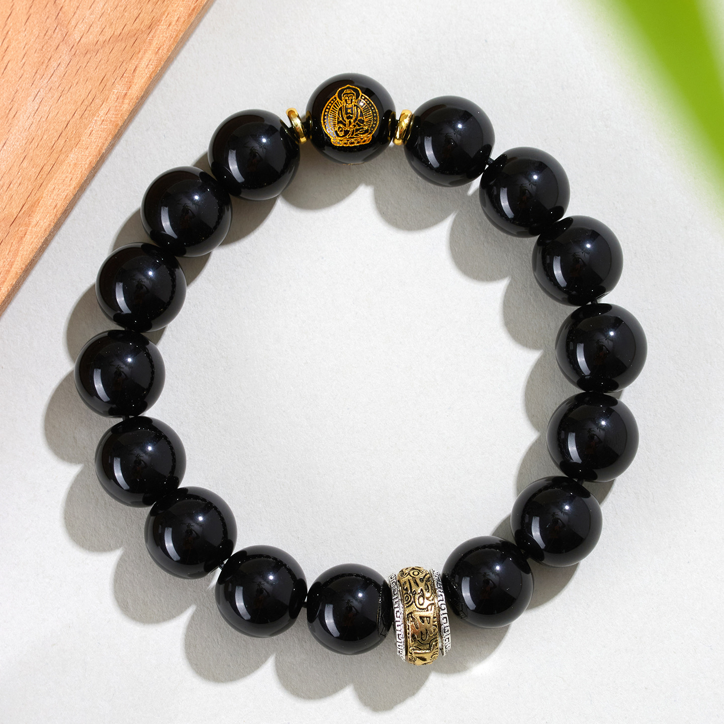 Obsidian Zodiac Custom Bracelet