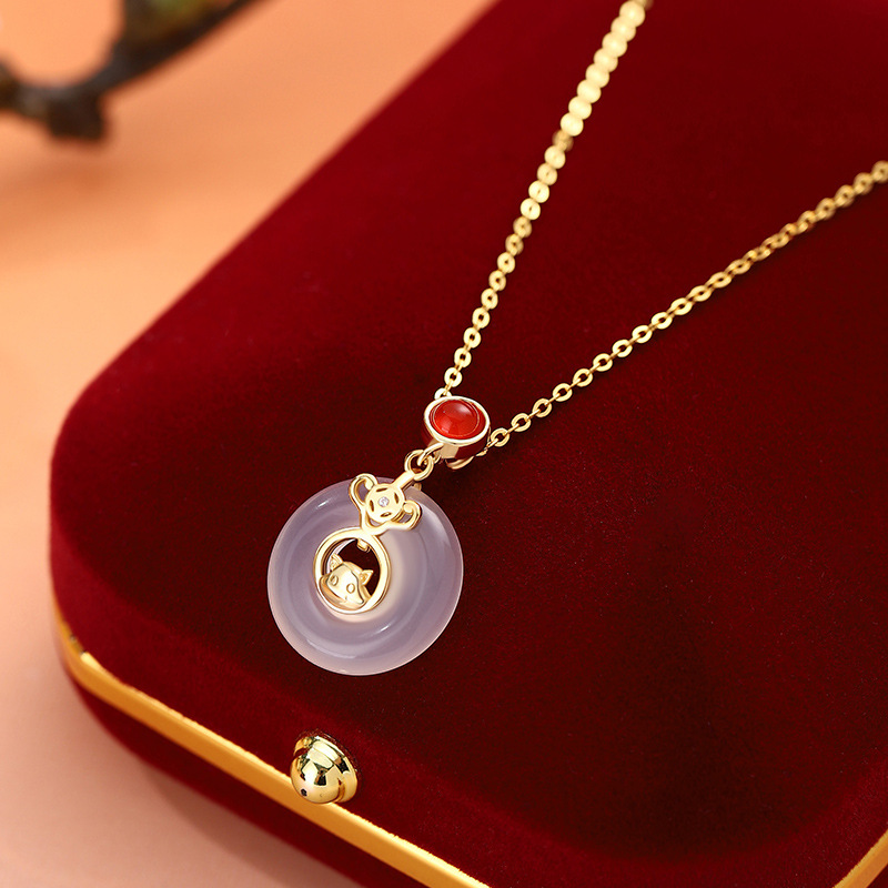 Chinese Zodiac Silver Pendant