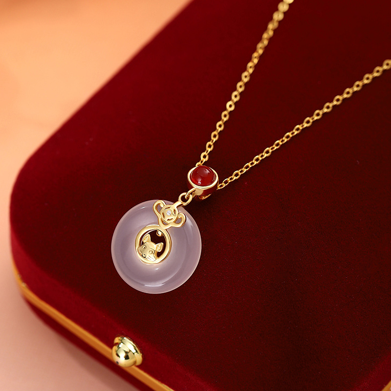 Chinese Zodiac Silver Pendant