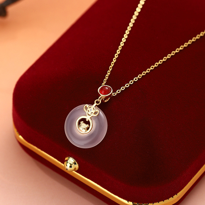 Chinese Zodiac Silver Pendant